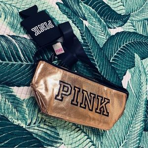Victorias Secret PINK rose gold fanny pack